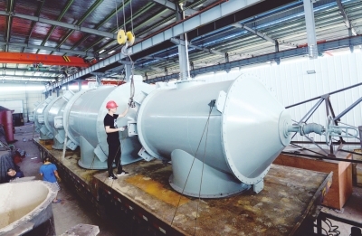 荆州领跑全国环保机械制造业 湖北精盛钟罩阀突破日本技术垄断